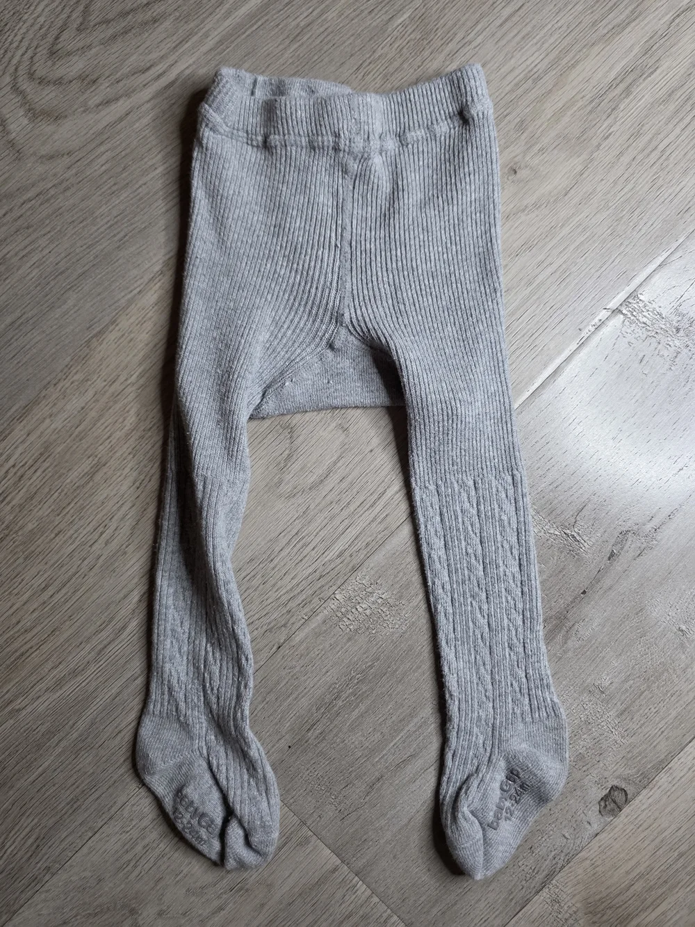 Baby Gap Brannan Bear Knit Tights for Babies - Light Gray, 12-24 Months